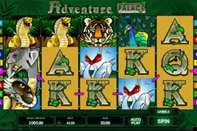 tragaperras Adventure Palace
