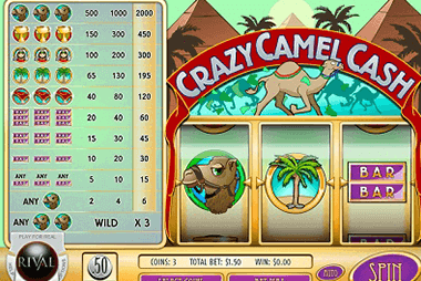 tragaperras Crazy Camel Cash