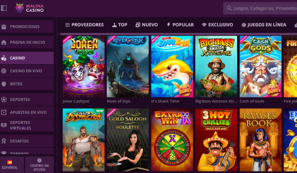 Juegos casino Malina